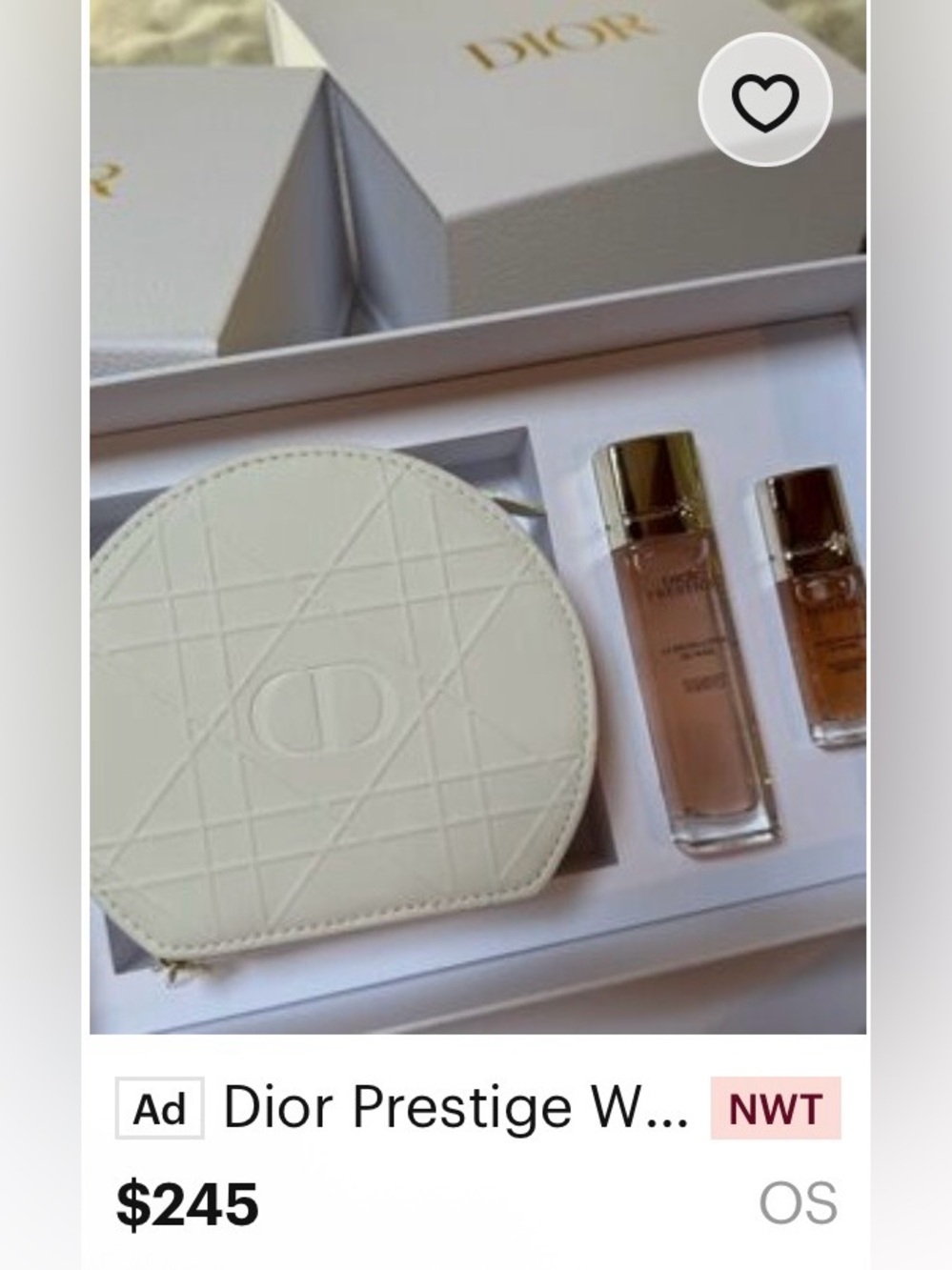 Dior New 2026 Prestige Set,Powder puffs, Large Gift Bag,Large Couture Box & More - Picture 3 of 16
